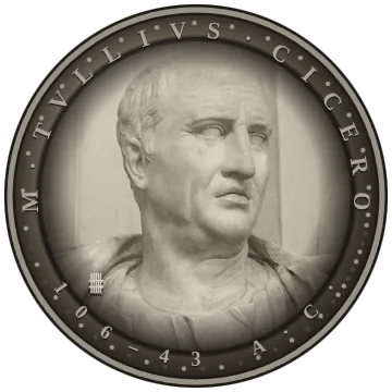 Moneda de Marco Tulio Cicerón